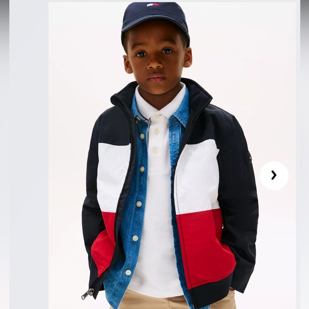 Tommy Hilfiger Navy and Blue Jacket - Picture 2 of 8